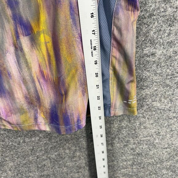 Unbranded Activewear Tank Women M Medium Blue Colorblock V-Neck Sleeveless - Picture 5 of 7